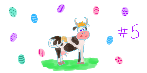 You are currently viewing La vache de Pâques – chapitre 5: Pâquerette fête Pâques 