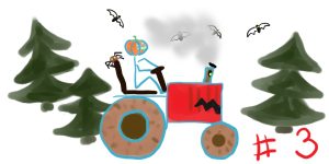 Lire la suite à propos de l’article Le tract-horreur d’Halloween – chapitre 3: Mission de citrouilles  
