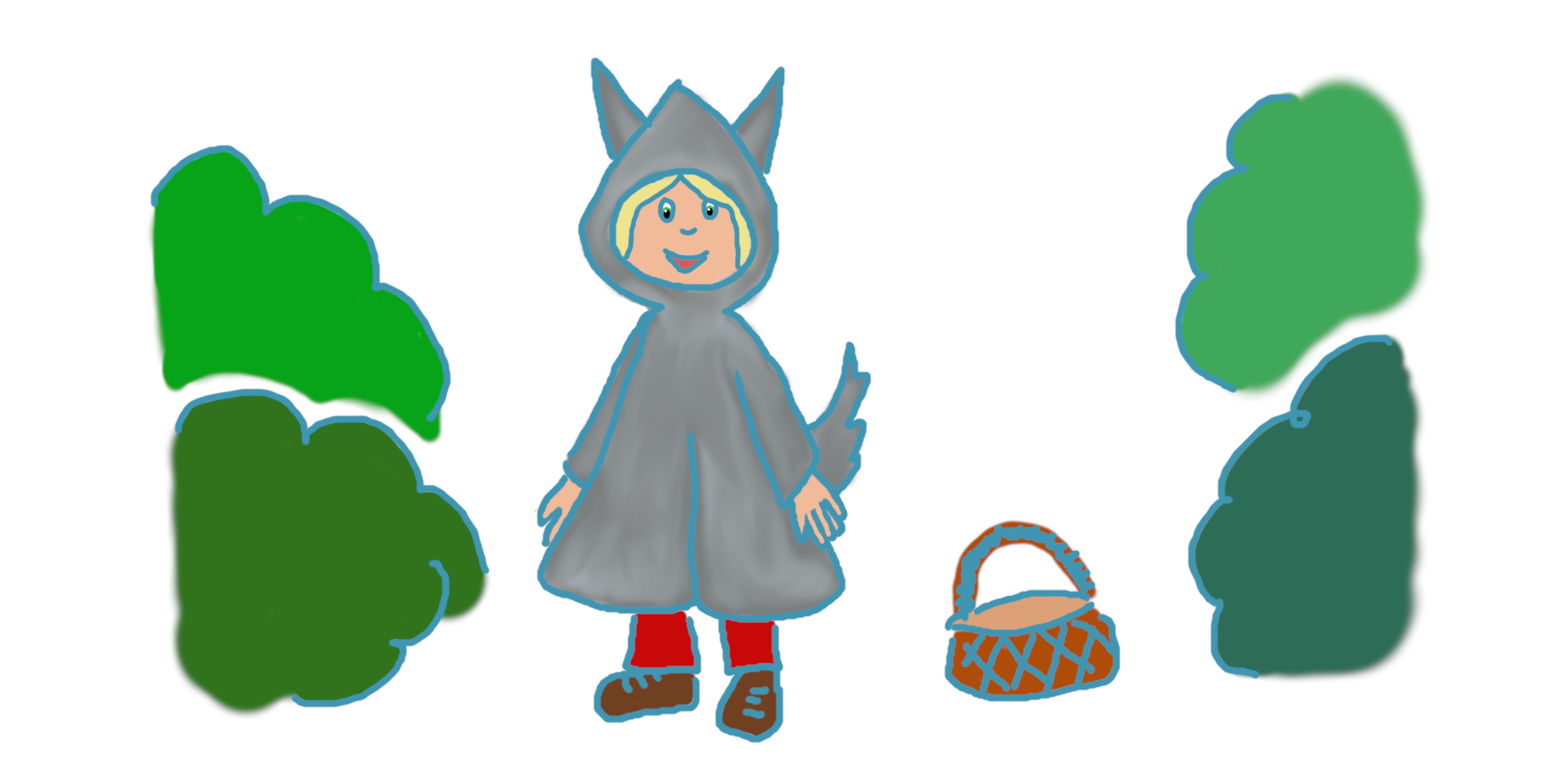 You are currently viewing Le petit chaperon gris  